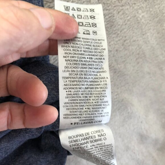 Yankees T-Shirt 2XL Heather Navy Short Sleeve Graphic Tee - Picture 7 of 13